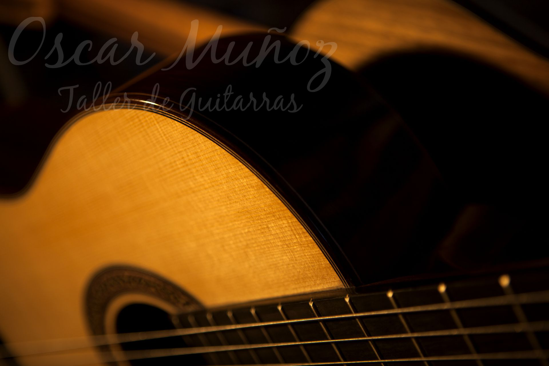 Guitarra clásica de Óscar Muñoz